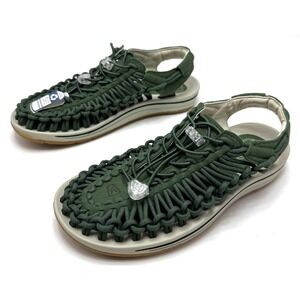 Keen Uneek OG Forest Night Woven‎ Closed Toe Sandals Shoes Womens Size 6.5